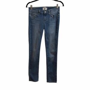 PAIGE Skyline Ankle Peg Blue Jeans